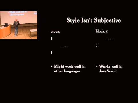 r | p 2009: Javascript: The good parts - Douglas Crockford