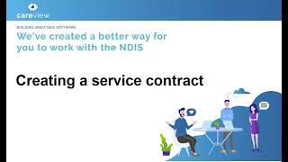 Creating a service contract