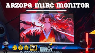Unboxing The Arzopa M1RC - 2K, 180hz & 27” Monitor  Perfection! @arzopaofficial 