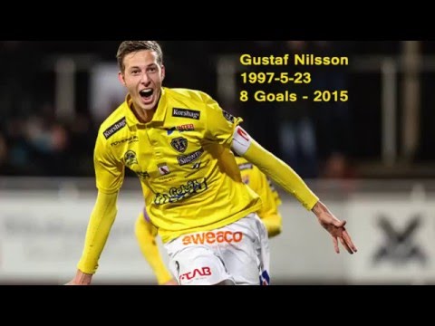 Gustaf Nilsson - The new Peter Crouch - Falkenberg 2015 - All goals