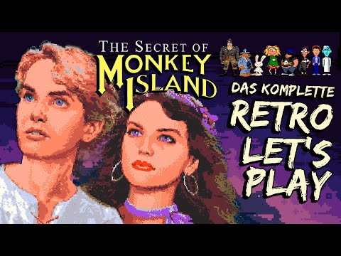LET'S PLAY The Secret of Monkey Island // KOMPLETT 💿 Hinter dir, ein dreiköpfiger Affe! (Deutsch)