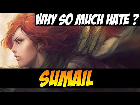 WHY SO MUCH HATE WITH THIS LITTLE BOY ?? - SUMAIL WINDRANGER - Dota 2