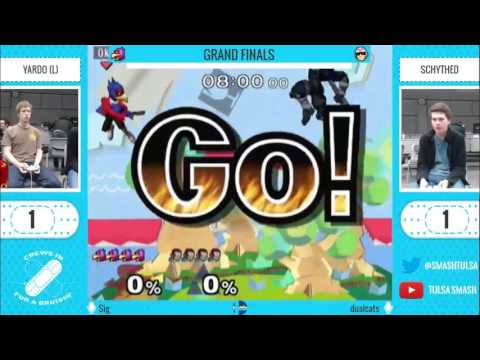Crews in for a Bruisin' 4 - Yardo (Marth) vs Schythed (C. Falcon) - Singles Grand Finals