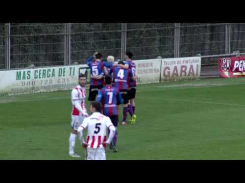 Segunda B 2016-17. Resumen SD Leioa 1 -  UD Logroñés 1