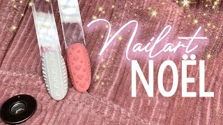 NAIL ART DE NOËL #3 - Pull over 🧶