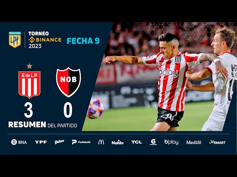 #TorneoBinance 2023 | Fecha 9 | resumen de Estudiantes - Newell's