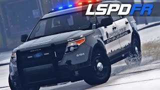 LSPDFR E169 - Bad Cop Saves Christmas | Ford Explorer PIU