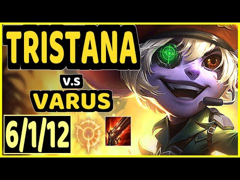 OMOK KING (TRISTANA) vs VARUS - 6/1/12 KDA BOTTOM ADC GAMEPLAY - NA Ranked GRANDMASTER