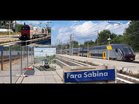 Stazione di Fara Sabina - Treni Regionali ed Invii (LIS)