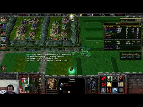 Warcraft 3 Classic: HellHalt TD Competitive #44 - Aggressive Opponents