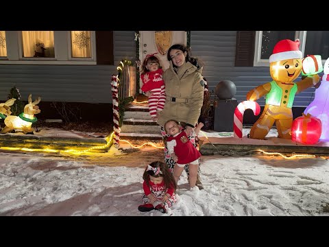 Celebrating Christmas Eve and Christmas with 3 Reborn Toddlers and My Mom + Baking Cookies + Gifts