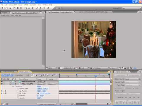 Kurs After Effects II.  84.  Projekt Śledzenie ruchu   transfer danych