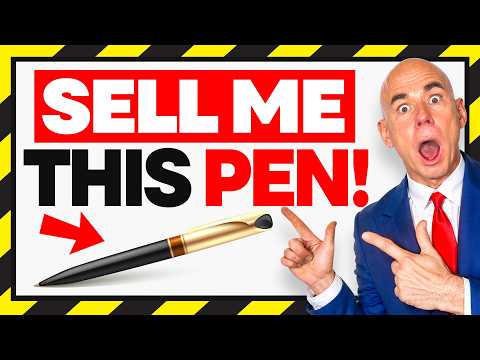 “SELL ME THIS PEN!” (HOW TO SELL A PEN IN A JOB INTERVIEW!) SALES INTERVIEW QUESTIONS & ANSWERS!