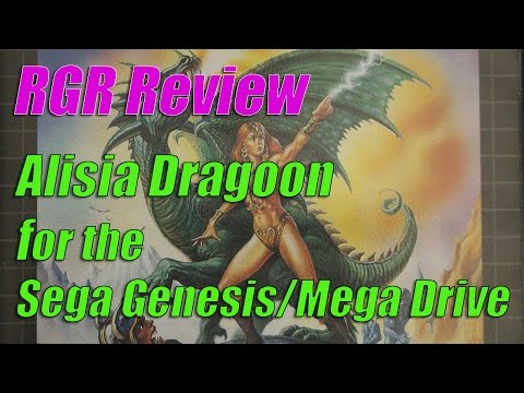 RGR Review - ALISIA DRAGOON for the Sega Genesis/Mega Drive
