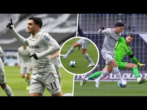 Leverkusen's Amiri scores 2021 Puskas contender on January 2nd!