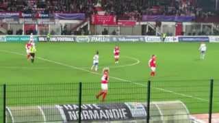 preview picture of video 'FC Rouen vs Olympique Lyonnais Féminin (#football - Samedi 14 mars 2015)'