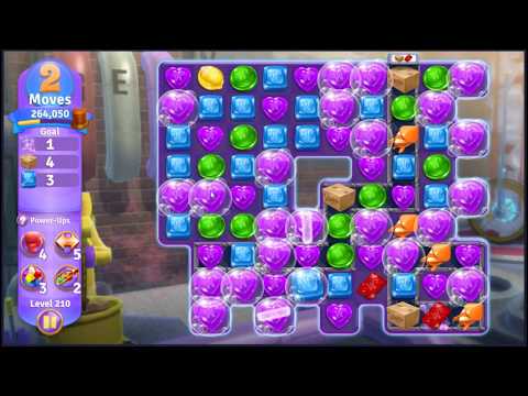 Wonka's World of Candy Level 210 - NO BOOSTERS + FULL STORY 🍫 | SKILLGAMING ✔️