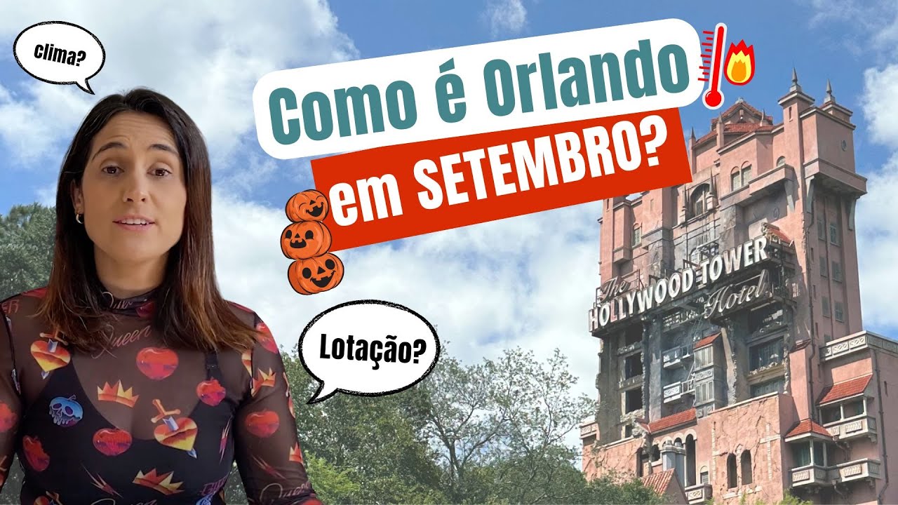 COMO É ORLANDO EM SETEMBRO? Lotação, clima, eventos...