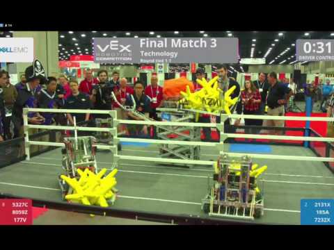 Technology Finals Match 3 - VEX Worlds 2017