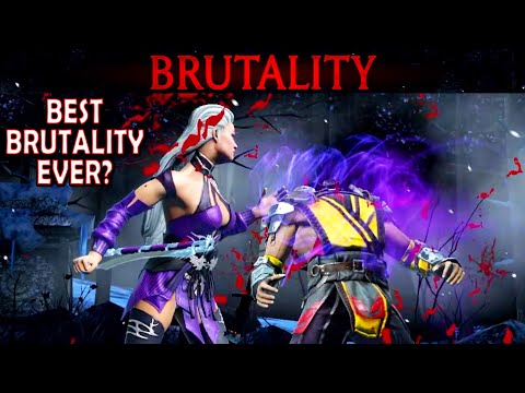 MK Mobile. Sindel Brutality is AMAZING! New Best Brutality in The Game?