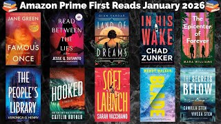✨AMAZON PRIME FIRST READS✨ January 2026 l Descriptions & Genre l Pre Release
