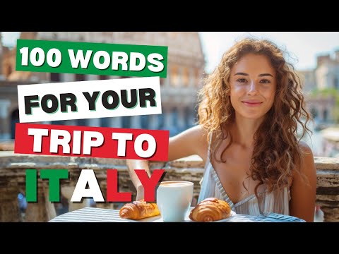 Italian for Tourists - The Words Every Tourist Should Know | 100 Italian words for beginners
