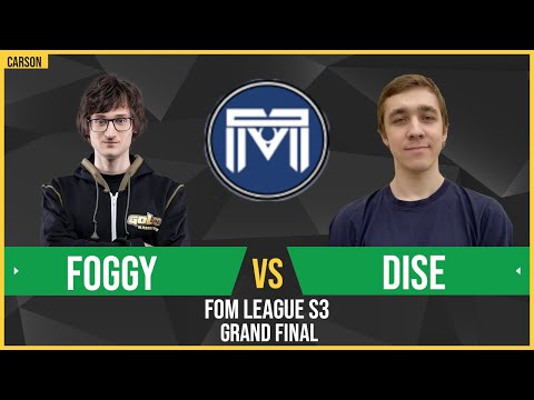 WC3 - FoM 3 - Grand Final: [NE] Foggy vs. Dise [NE]