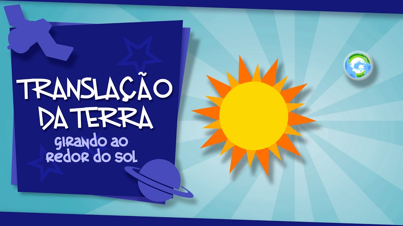 Translação da Terra - girando ao redor do Sol