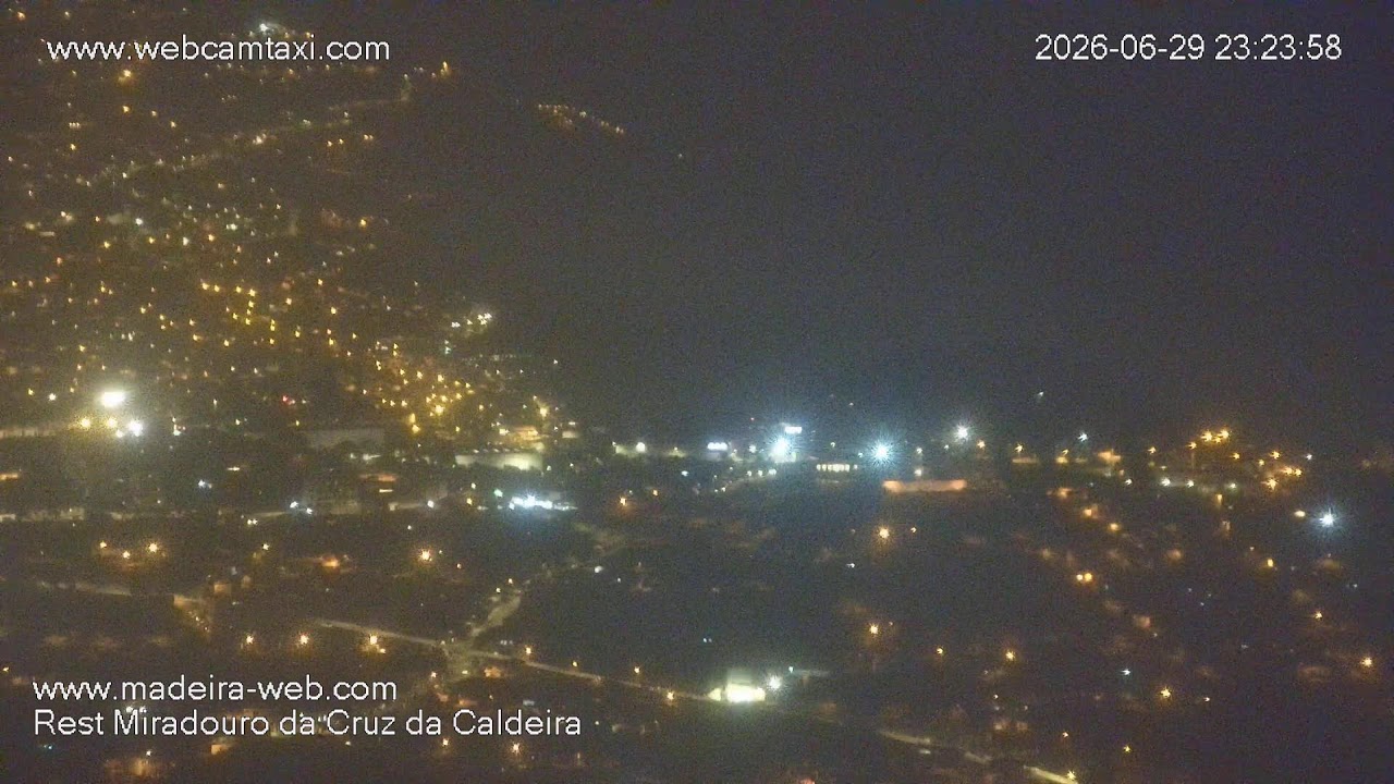 Live webcam view of Cruz da Caldeira Bay Panorama