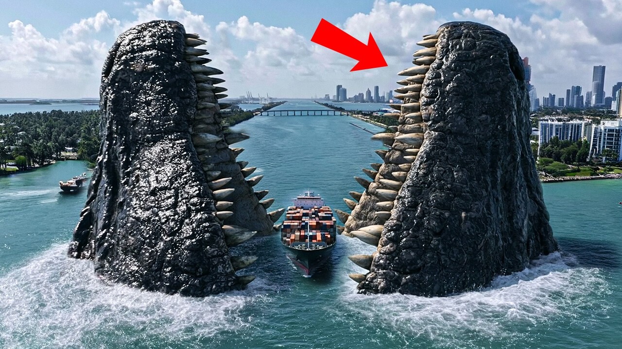 Deadliest Extinct Sea Creature Found in Miami Bay - it`s 400ft Long