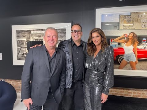 Cindy Crawford and David Yarrow