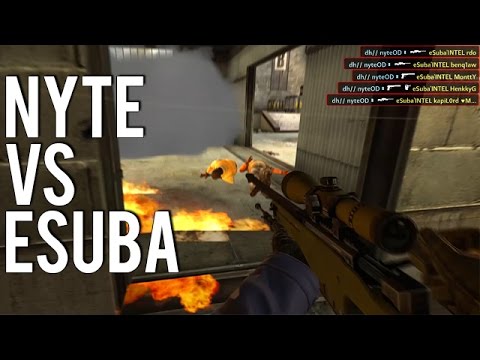nyte vs eSuba -  ESL CS:GO Major League