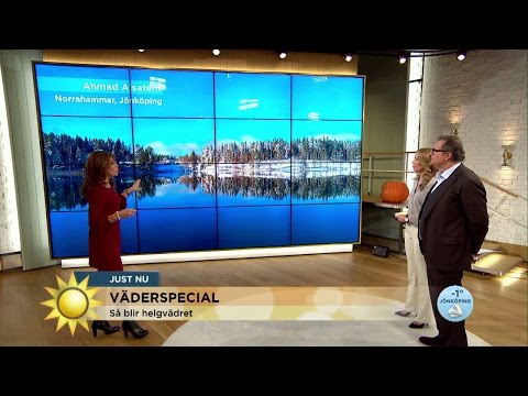 Så blir vädret i helgen - Nyhetsmorgon (TV4)