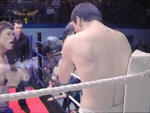 TOWEL THROWN IN TO STOP K1 FIGHT!