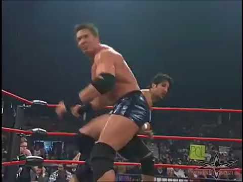 720pHD  WCW Nitro 08 21 00   Mysterio Guerrera Inferno w Tygress vs  Mark Jindrak O'Haire Sanders