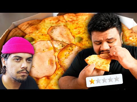 Trying the cheapest pizzas in São Paulo