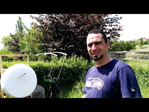 Chrony Tests  Nr.  FÜNF is TRÜMPF  --  Jackalope by Bodnik Bows  Black Smoke aka. BLACK DEATH