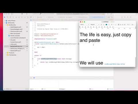 Unity send data to iOS (Swift/SwiftUI)