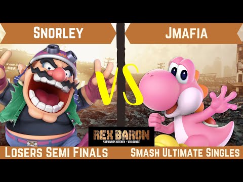 Rex Baron 3 Losers Semi Finals - Snorley (Wario) Vs. Jmafia (Yoshi)