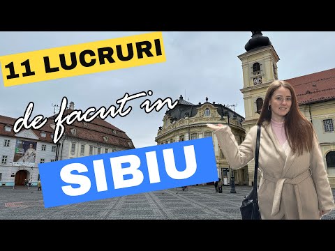 11 Lucruri de făcut în SIBIU | Care e preferatul vostru?
