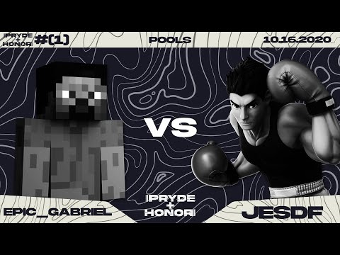 PRYDE + HONOR #1: Illuz | Epic_Gabriel (Steve, R.O.B.) vs JESDF (Little Mac) - Pools