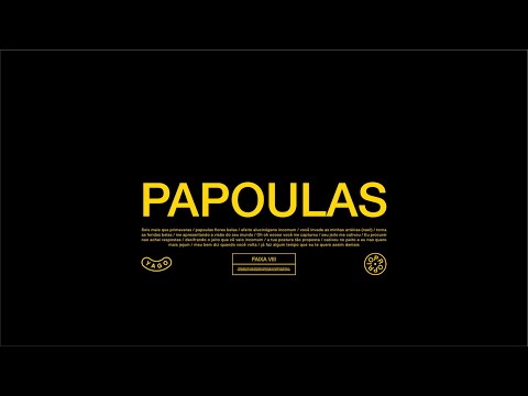 Yago Oproprio - Papoulas  (prod. Patrício Sid) (Visualizer)