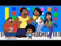 The Cleveland Show Theme Song Slow EASY Medium 4K Piano Tutorial