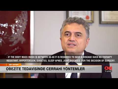Surgical treatment of morbid obesity: Bariatric Surgery, Prof Burak Kavlakoglu/ Obezite Cerrahisi