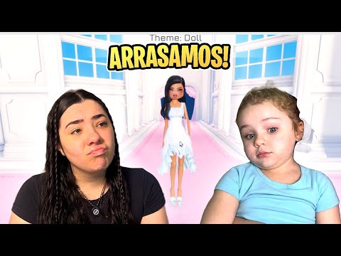 Joguei DRESS TO IMPRESS COM A DIVA