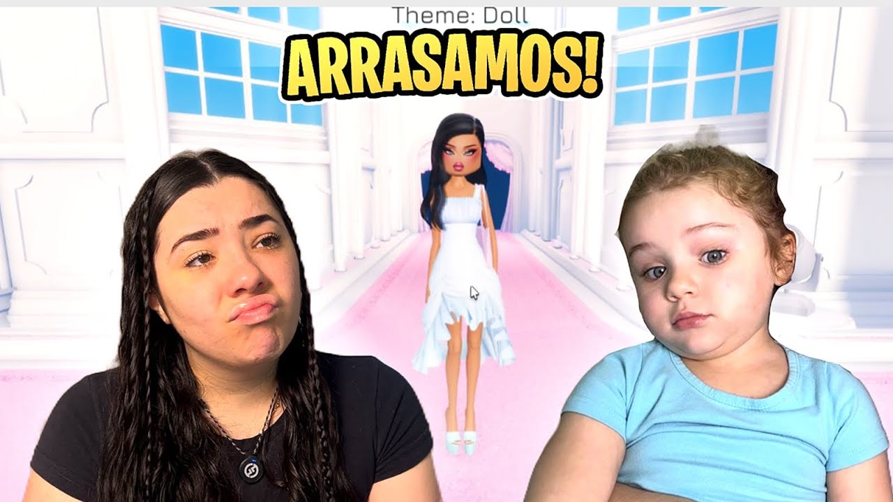 Joguei DRESS TO IMPRESS COM A DIVA