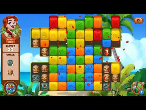 Lost Island Blast Adventure Level 228 - No Boosters