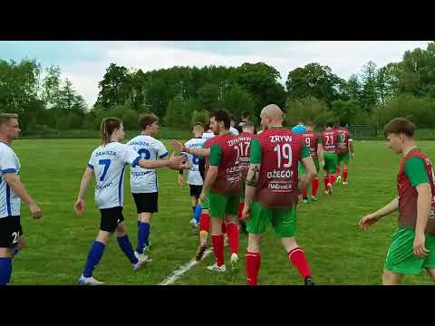 Zryw Ożegów vs Zawisza Pajęczno II, padło 10 goli