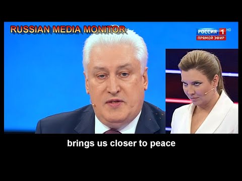 Igor Korotchenko says Russia's strikes bring peace