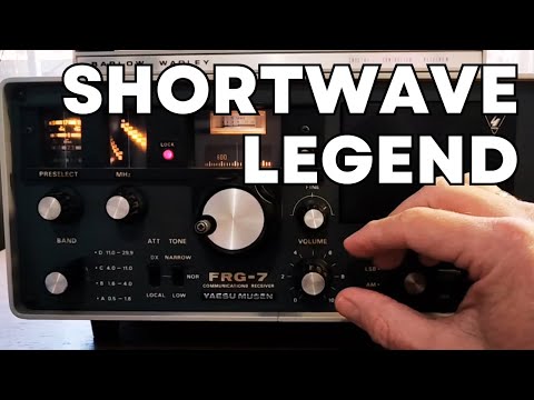 🎙️ Full Demo of My New $46 Yaesu FRG-7 | Old-School Shortwave Radio That Still Beats Modern Gear!